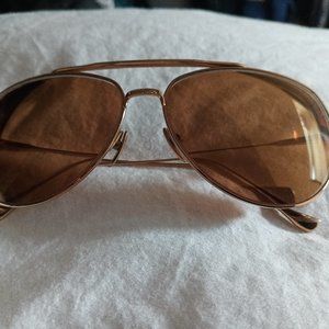 Dita Flight 004 gold frame glasses